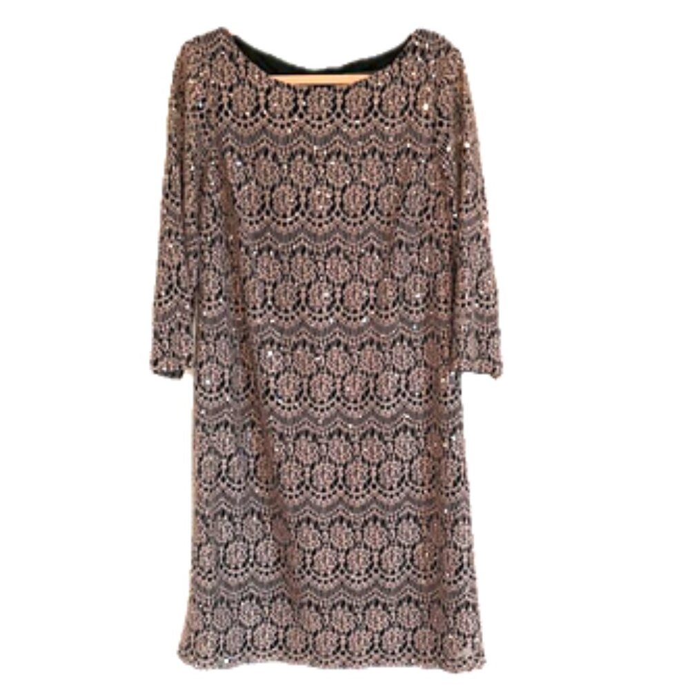 Jessica Howard Lace Shift Dress – Size 10 - Picture 3 of 8